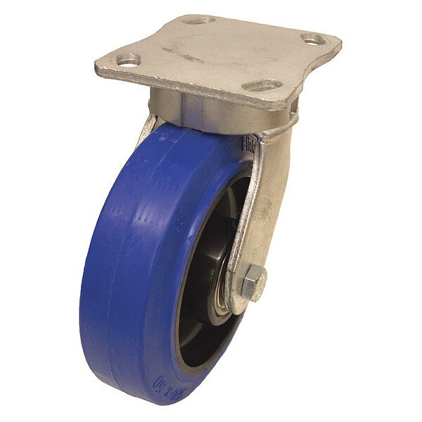 Plate Caster, 880 lb. Load Rating