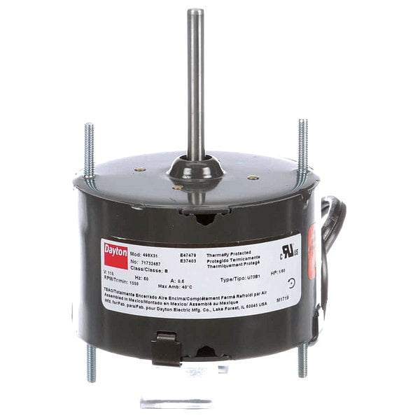 HVAC Motor, 1/70 HP, 1550 Nameplate RPM