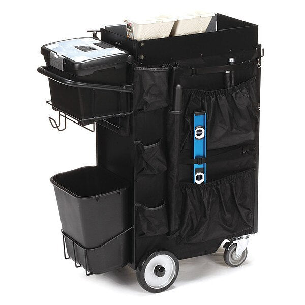 Black, Light Duty, Tool Utility Cart