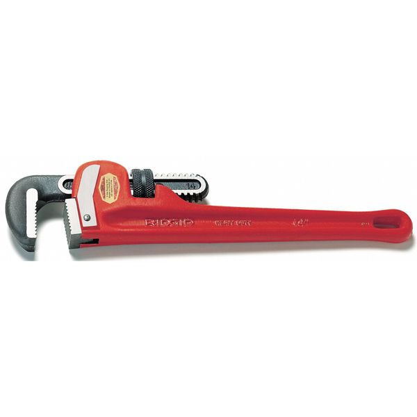 36 in L 5 in Cap. Cast Iron Straight Pipe Wrench