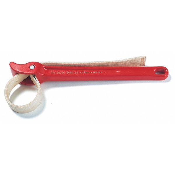 Strap Wrench, 5 in Capacity, 18 in handle, 29 1/4 in Strap