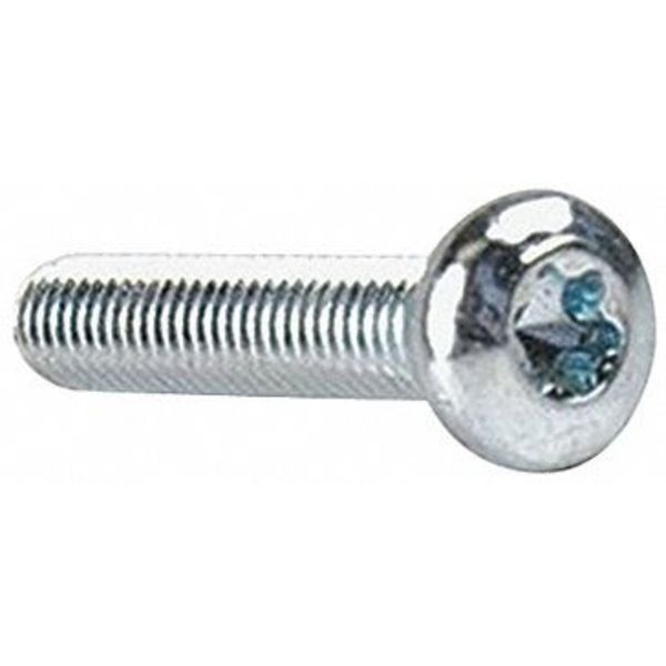 #8-32 x 1/2 in Torx Pan Machine Screw, Zinc Plated Steel, 100 PK