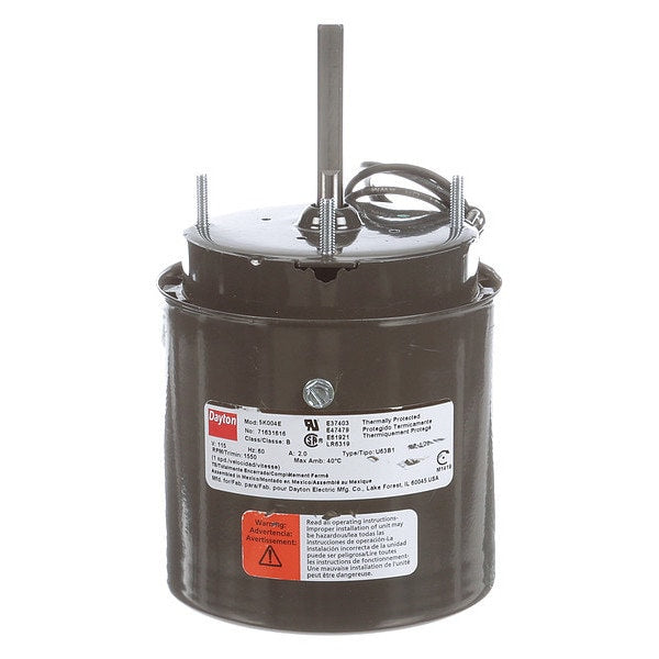 HVAC Motor, 1/20 HP, 1550 rpm, 115V, 3.3