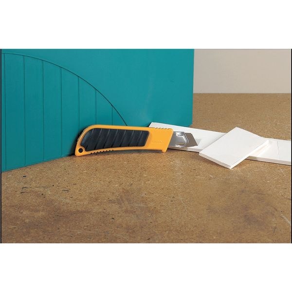 Snap-Off Utility Knife, Utility, Plastic, 6 in L.