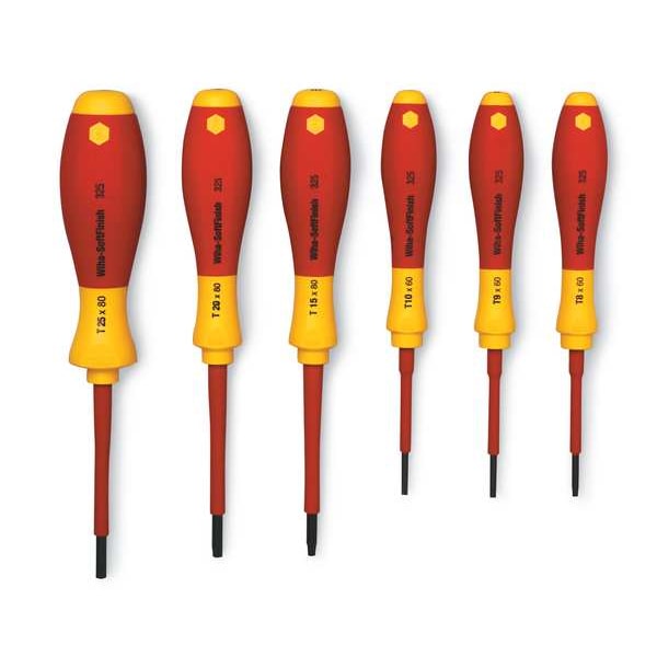 Insulated Screwdriver Set, Torx(R), 6 pcs