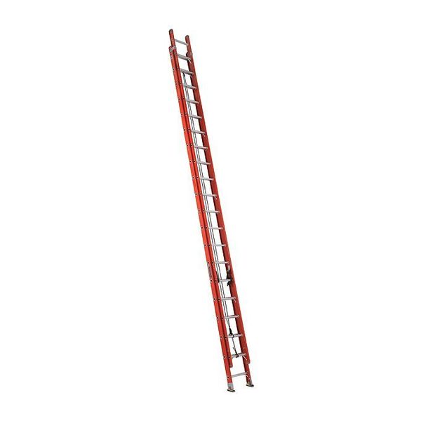 Fiberglass Extension Ladder, 300 lb Load Capacity