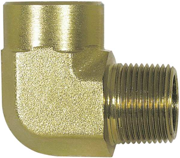 Street Elbow, 90 D, Carbon Steel, MNPT, PK2