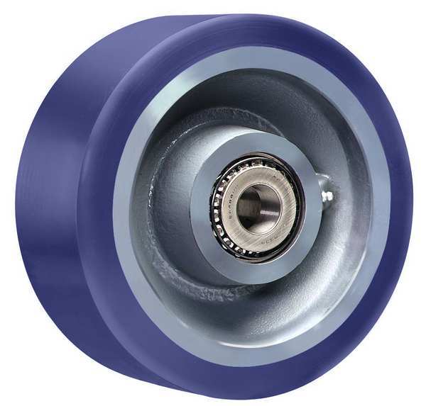 Caster Wheel, Polyurthane, 12 in., 6000 lb.
