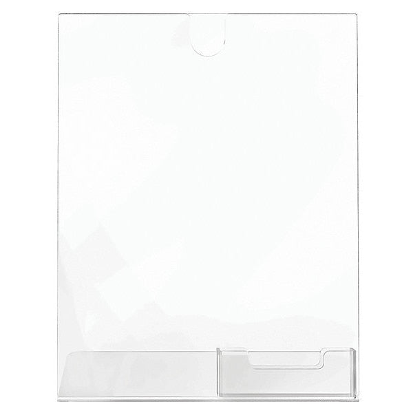 Sign and Business Card Holder, 8-1/2x11