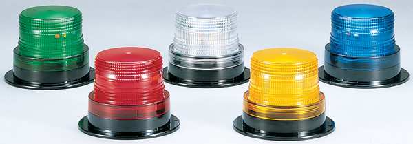 Low Profile Warning Light, Strobe, Amber