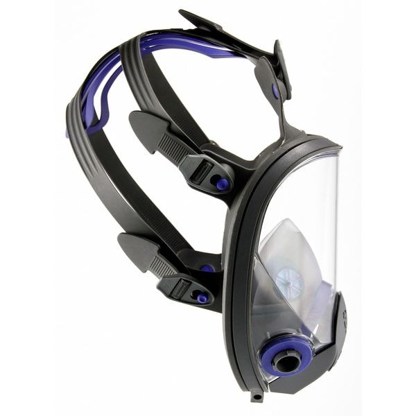Ultimate FX Full Facepiece Reusable Respirator, FF-400 Series, Includes Speaking Diaphragm, Black, L