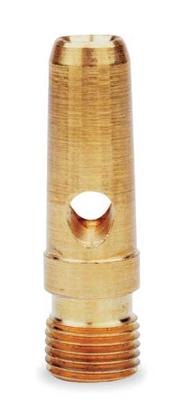 Air Gun Nozzle, 1-1/4 In. L, Brass