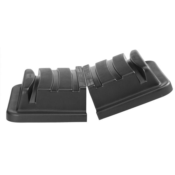 Cube Truck Lid, Black, Hinged, 8-1/2inH