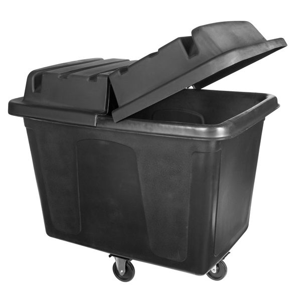 Cube Truck Lid, Black, Hinged