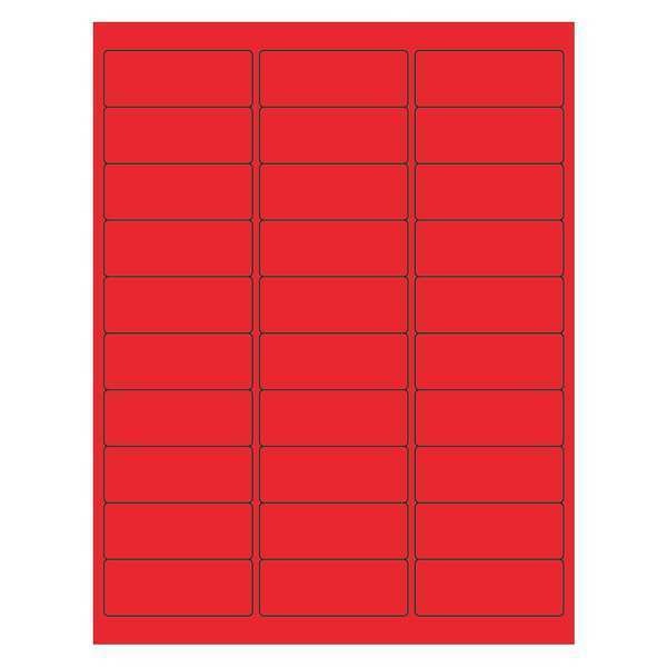 Tape LogicÂ® Rectangle Laser Labels, 2 5/8