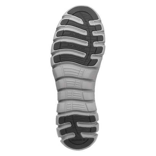 Size 8W Men's Athletic Shoe Alloy Work Shoe, Black