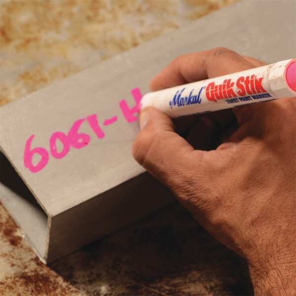 Solid Paint Marker, Medium Tip, Fluorescent Pink Color Family