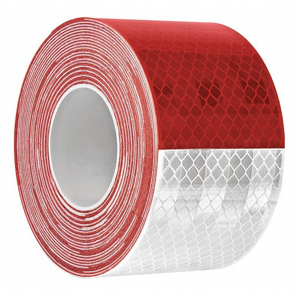 Reflective Tape, Polyester, 30 ft. L