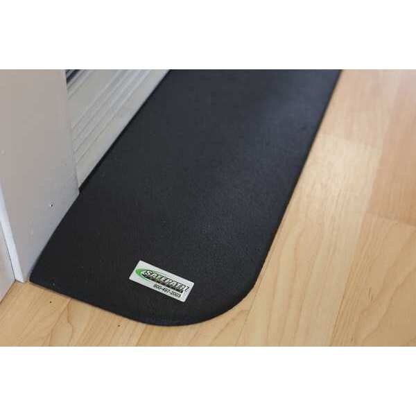 ADA Compliant Ramp, Matte, Black, 7/8