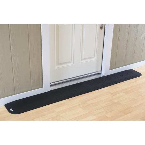 ADA Compliant Ramp, Matte, Black, 18