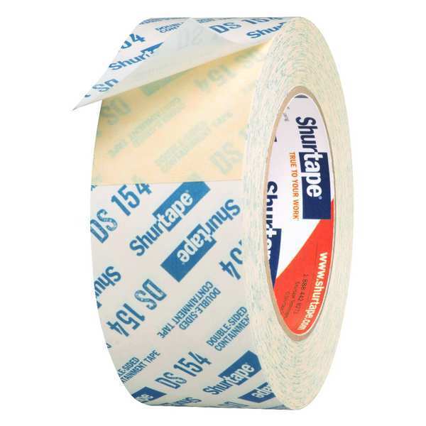 Double Coated Tape, Crepe, White, 48mm W