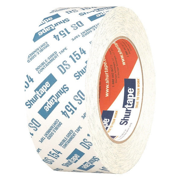 Double Coated Tape, Crepe, White, 48mm W
