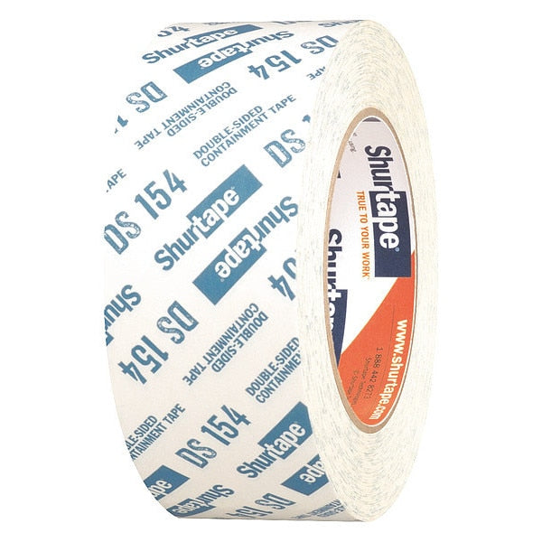 Double Coated Tape, Crepe, White, 48mm W