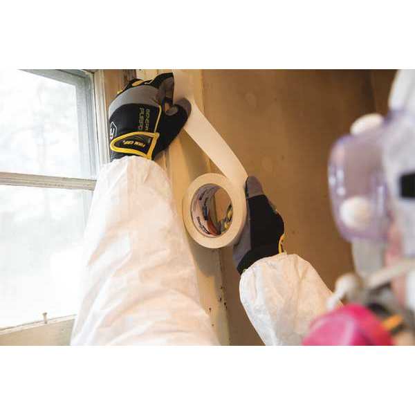 Double Coated Tape, Crepe, White, 48mm W