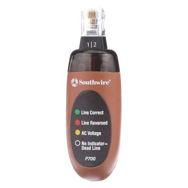 Phone Outlet Tester, RJ11 Connector Type