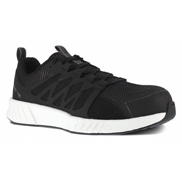 Athletic Shoe, W, 9 1/2, Black, PR