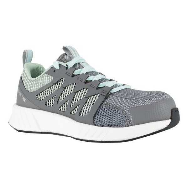 Athletic Shoe, M, 9 1/2, Gray, PR