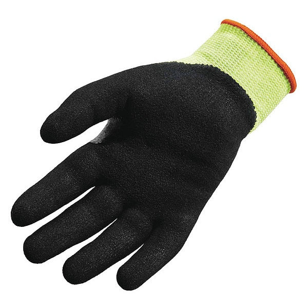 Coated Gloves, Nitrile, Dry/Oily/Wet, XL, PR