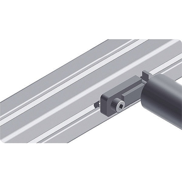 Conveyor Roller Mounting Bracket, Black