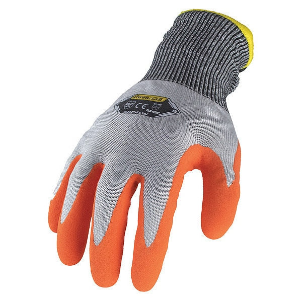 Insulated Winter Gloves, S, HPPE Back, PR