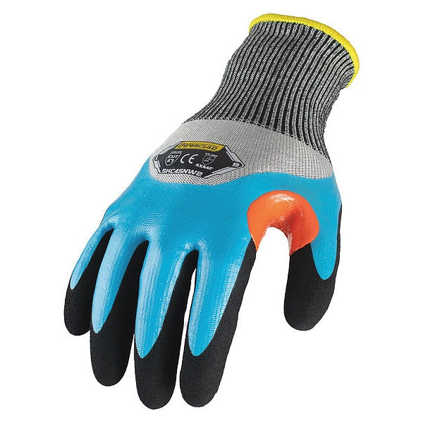 Insulated Winter Gloves, S, HPPE Back, PR