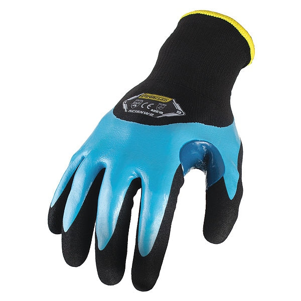 Insulated Winter Gloves, S, Nylon Back, PR