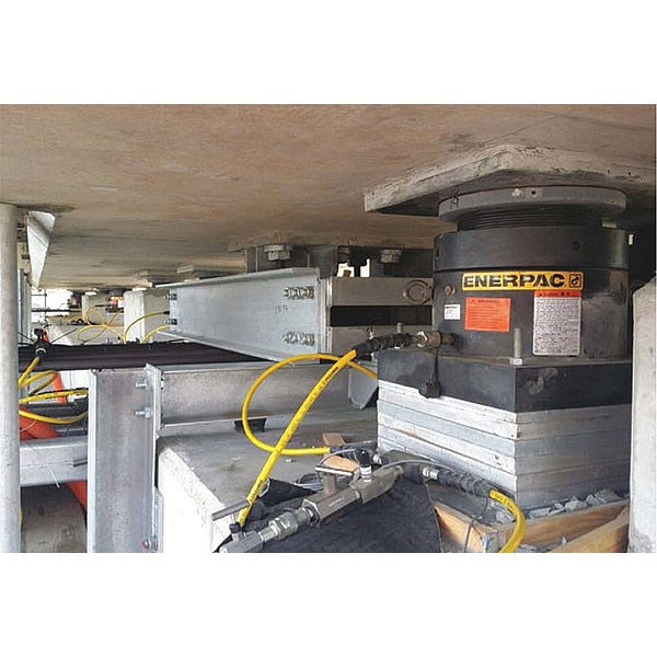 LPL2002, 223 ton Capacity, 1.77 in Stroke, Low Height, Lock Nut Hydraulic Cylinder