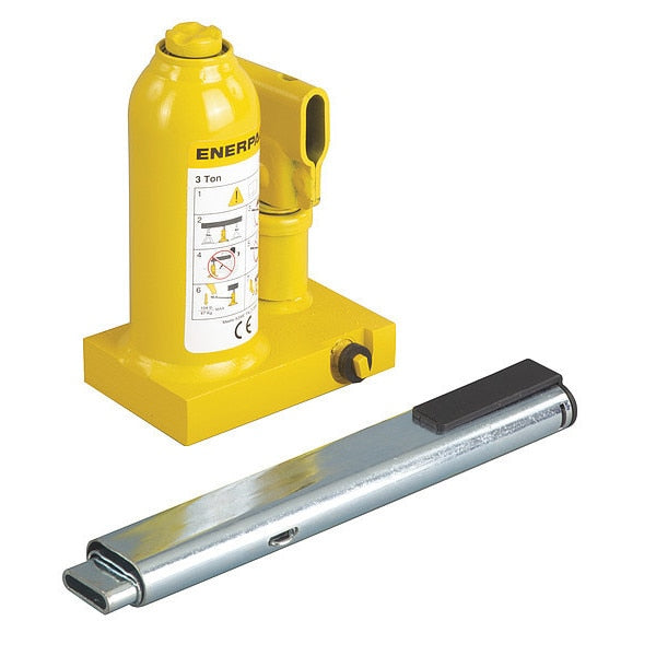 GBJ003A, 3 Ton, 4.13 in Stroke, Hydraulic Industrial Bottle Jack