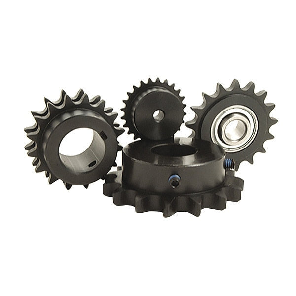 Finished Bore with Keyway & SS Bore Roller Chain Sprocket, D60 Chain Size, 11 # of Teeth
