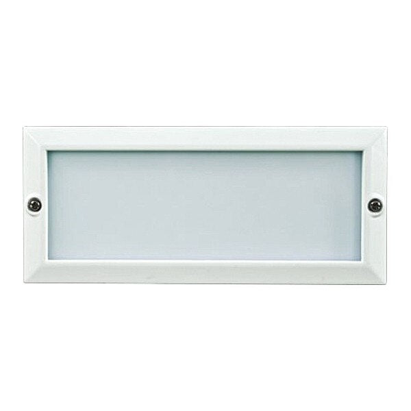 Step Light, 602, W, Recessed, Open Face