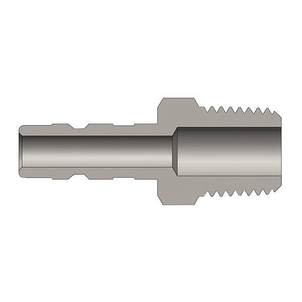 A Series Male Plug Brass NPTF, 1/8