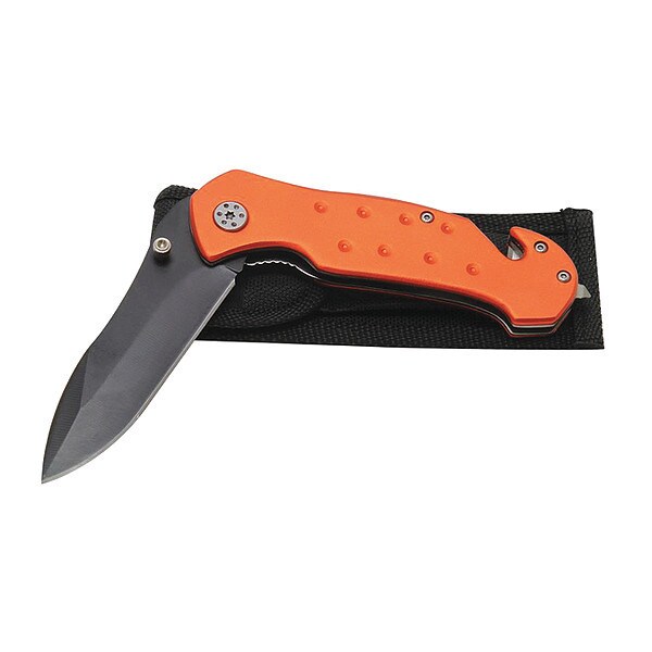 Folding Lock Knife, w/Nylon Case, 4
