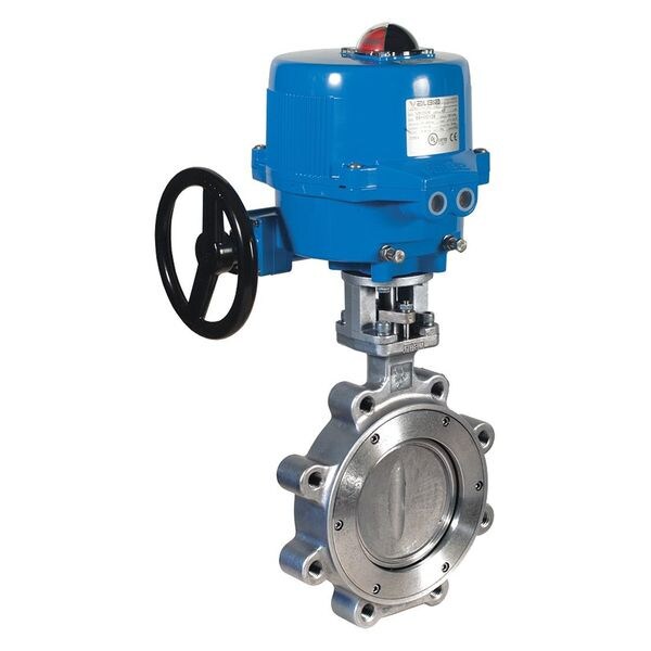 Electric Actuated, SS, Butterfly Valve, 6