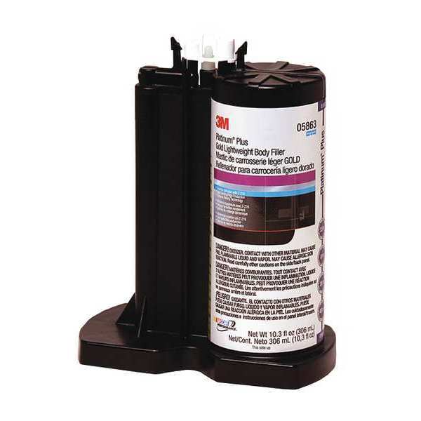 Plus Body Filler, 276 ml, Cartridge, Blue, Green