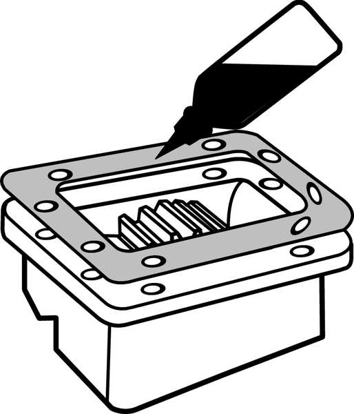 Fast Dry, Rigid Cure Gasket Sealant, 7 oz, Reddish Brown, Temp Range -65 to 400 Degrees F