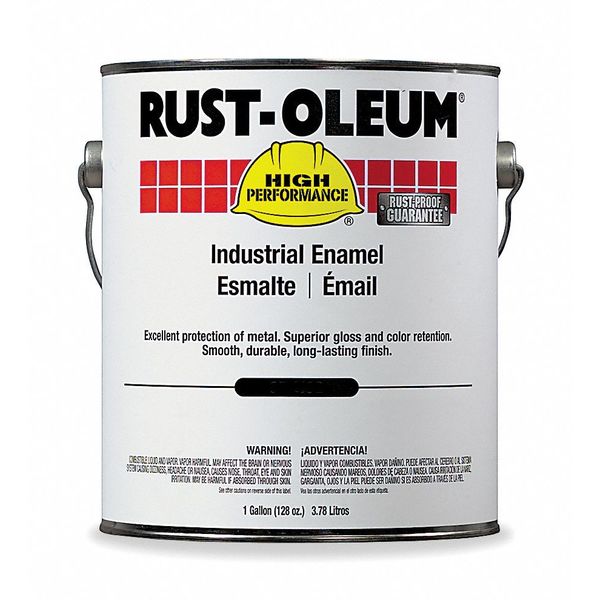 Interior/Exterior Paint, Flat, Oil Base, Black, 1 gal