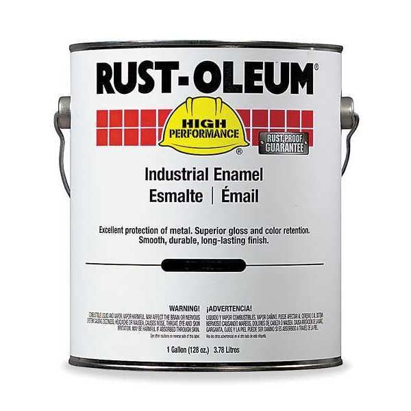 Interior/Exterior Paint, High Gloss, Oil Base, Chestnut Brown, 1 gal