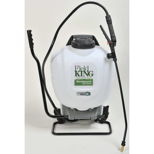 4 gal. No Leak Pump Sprayer, Polyethylene Tank, Fan, Foaming Spray Pattern, 50