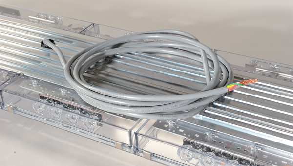 Low Pro Lightbar, LED, Amber, Perm, 58 In