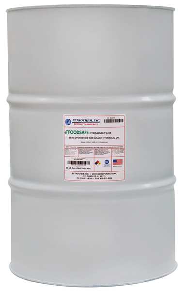 55 gal Hydraulic Oil Drum 68 ISO Viscosity, 20W SAE